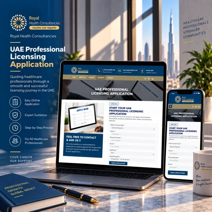 UAE Licensing Consultancy Mockup